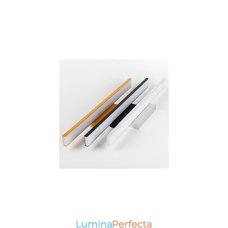 Lampă cu oglindă Lumini pentru baie Materiale din aluminiu și aplice de perete din acril Machiază de iluminat