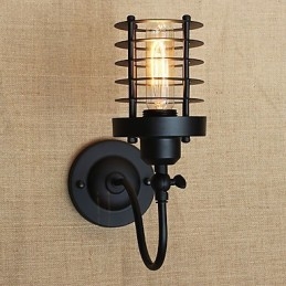 Caracteristică de pictură rustică de epocă pentru aplicații de perete cu lumină ambientală în stil mini