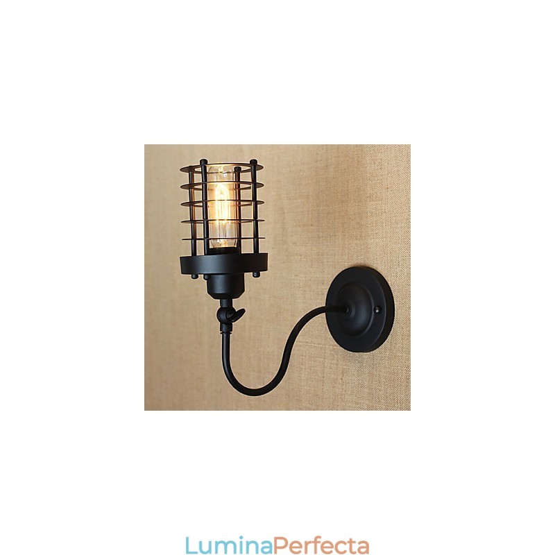 Caracteristică de pictură rustică de epocă pentru aplicații de perete cu lumină ambientală în stil mini