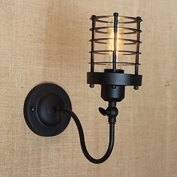 Caracteristică de pictură rustică de epocă pentru aplicații de perete cu lumină ambientală în stil mini