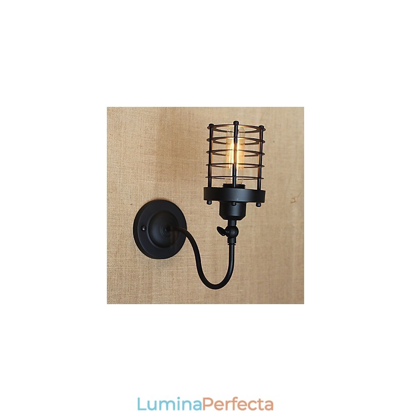 Caracteristică de pictură rustică de epocă pentru aplicații de perete cu lumină ambientală în stil mini
