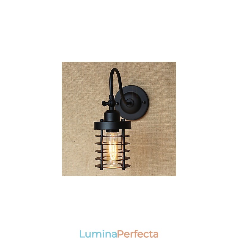 Caracteristică de pictură rustică de epocă pentru aplicații de perete cu lumină ambientală în stil mini