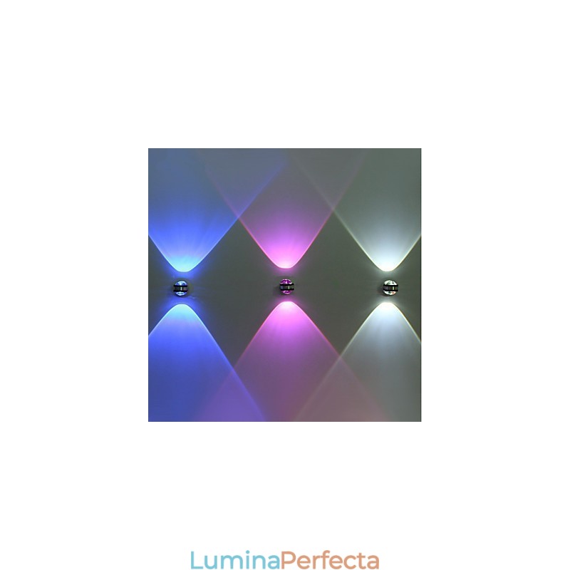 Lampă de perete cu lumină ambientală în stil mini multicolor