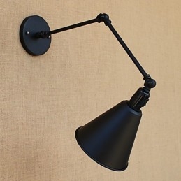Caracteristică de pictură retro country pentru Mini Style Swing Arm Protecția ochilor Downlight Swing Arm Lights