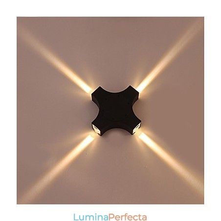 Caracteristică de țară simplă și nouă integrată pentru protecția ochilor Lumină ambientală Aplice de perete Cross Star, în aer liber, impermeabilă, pentru curte Caracteristică de țară simplă și nouă integrată pentru protecția ochilor Lumină ambientală Aplice de perete Cross Star, în aer liber, impermeabilă, pentru curte
