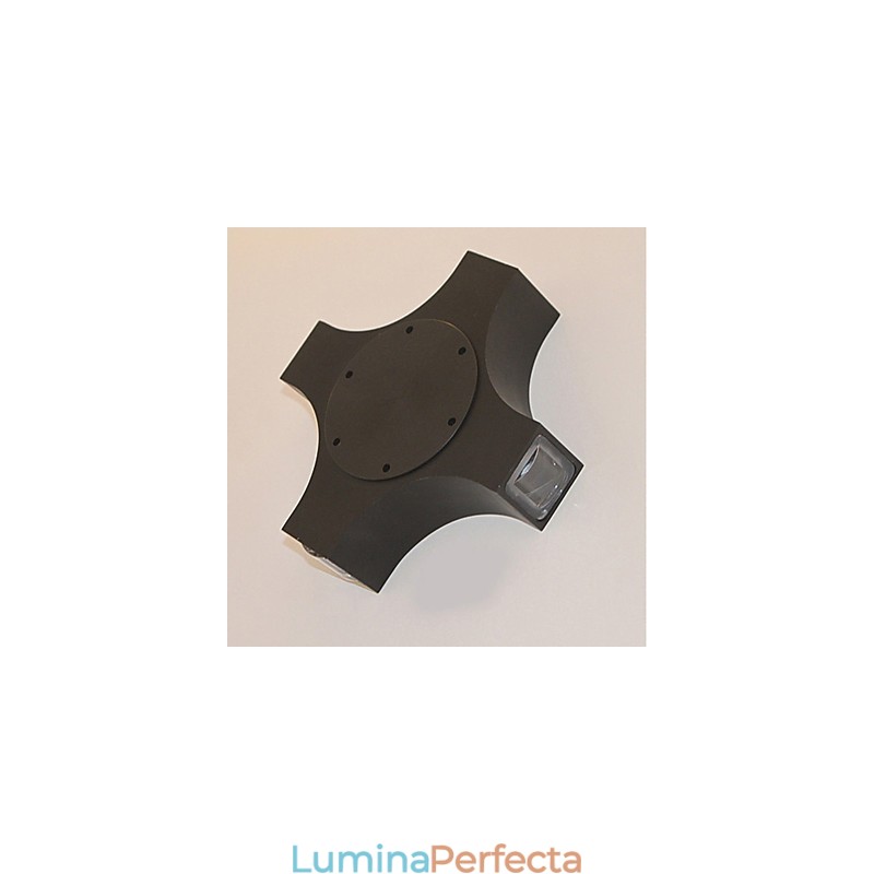Caracteristică de țară simplă și nouă integrată pentru protecția ochilor Lumină ambientală Aplice de perete Cross Star, în aer liber, impermeabilă, pentru curte