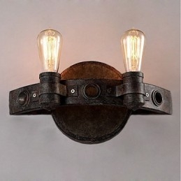 Lampă de perete din metal cu personalitate creativă industrială, stil loft, pentru camera de cafea, foaierul barului, decorați iluminatul de perete