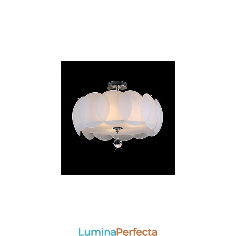 Candelabru din sticlă cu 3 lumini Familie de lumini suspendate moderne