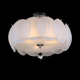 Candelabru din sticlă cu 3 lumini Familie de lumini suspendate moderne