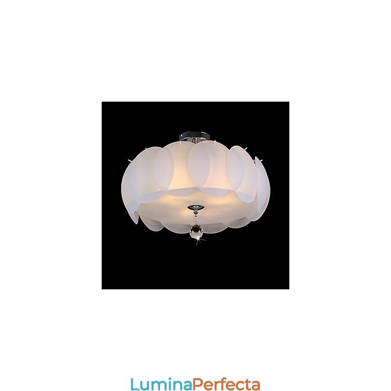 Candelabru din sticlă cu 3 lumini Familie de lumini suspendate moderne