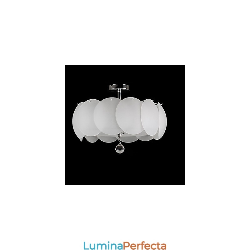 Candelabru din sticlă cu 3 lumini Familie de lumini suspendate moderne