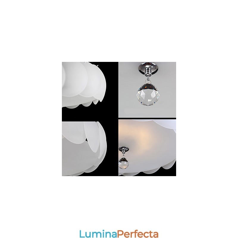 Candelabru din sticlă cu 3 lumini Familie de lumini suspendate moderne