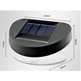 Lumină albă Lumină solară Calea Perete Peisaj Montare Grădină Gard Lumină