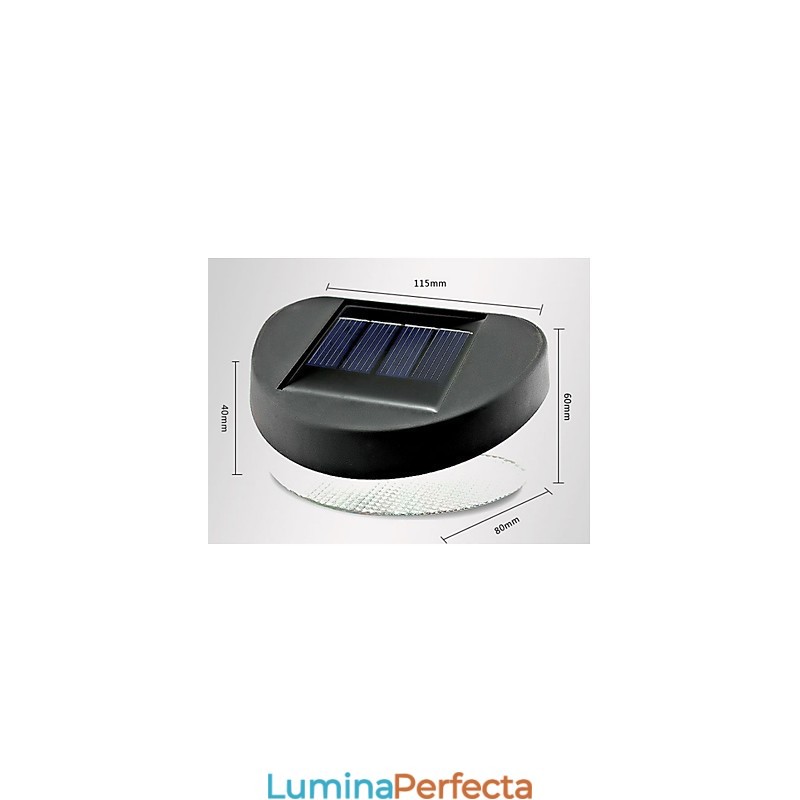 Lumină albă Lumină solară Calea Perete Peisaj Montare Grădină Gard Lumină