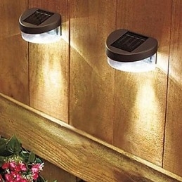 Lumină albă Lumină solară Calea Perete Peisaj Montare Grădină Gard Lumină