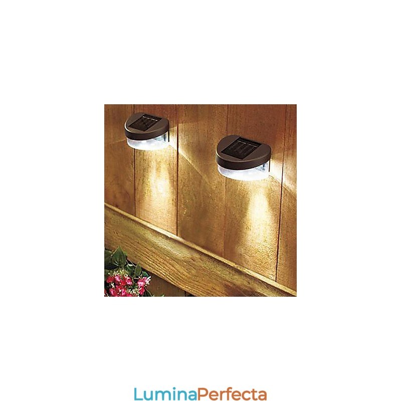 Lumină albă Lumină solară Calea Perete Peisaj Montare Grădină Gard Lumină
