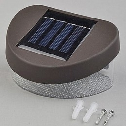 Lumină albă Lumină solară Calea Perete Peisaj Montare Grădină Gard Lumină