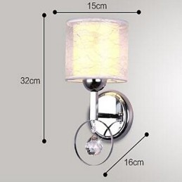 Cristal Modern Contemporan galvanizat Caracteristică Aplice de perete Aplice de perete