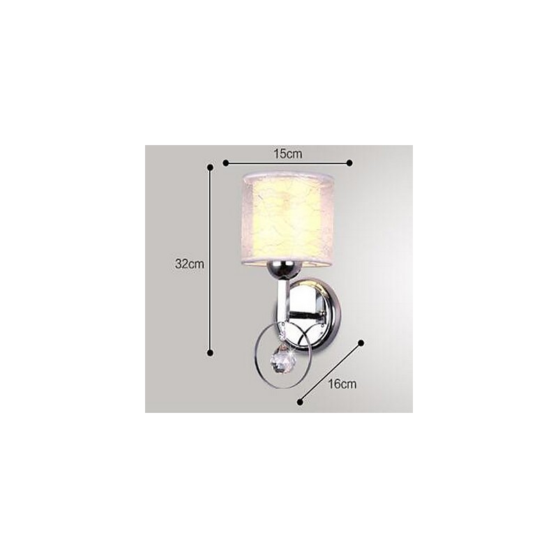 Cristal Modern Contemporan galvanizat Caracteristică Aplice de perete Aplice de perete
