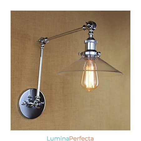 Caracteristică electroplată retro vintage country pentru leagăn de lumină ambientală cu braț oscilant mini stil Caracteristică electroplată retro vintage country pentru leagăn de lumină ambientală cu braț oscilant mini stil
