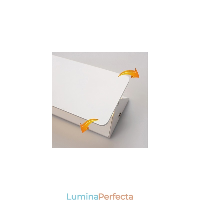 Lampă de perete modernă aplice de perete reglabilă din aluminiu pentru dormitor, sufragerie, sufragerie, iluminare interioară