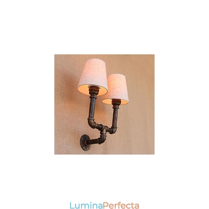 Caracteristică din alamă rustic Lodge pentru aplice de perete cu lumină ambientală