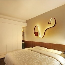 Applique moderne de perete Creativ din metal Sufragerie Hol Dormitor Camere de hotel Iluminat decorativ de noptieră