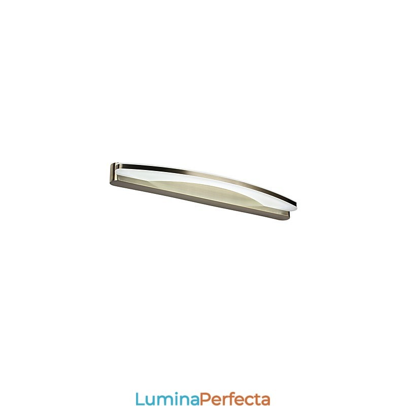 Caracteristică cromată modernă și contemporană pentru lumina ambientală Iluminat pentru baie