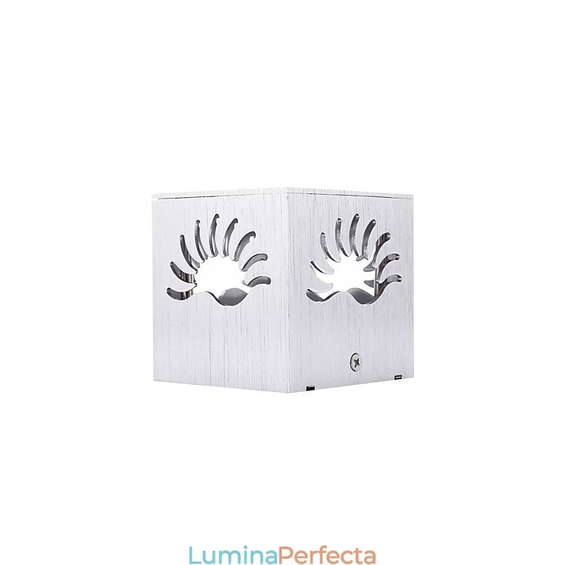 Caracteristică modernă și contemporană galvanizată pentru lumina ambientală Aplice de perete Lampă de pereteV