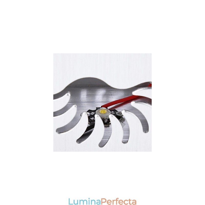 Caracteristică modernă și contemporană galvanizată pentru lumina ambientală Aplice de perete Lampă de pereteV