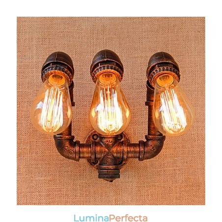 Rustic Lodge Country Pictură Caracteristică pentru lumina ambientală Aplice de perete