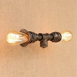 Caracteristică de pictură rustic Lodge pentru aplice de perete cu lumină ambientală