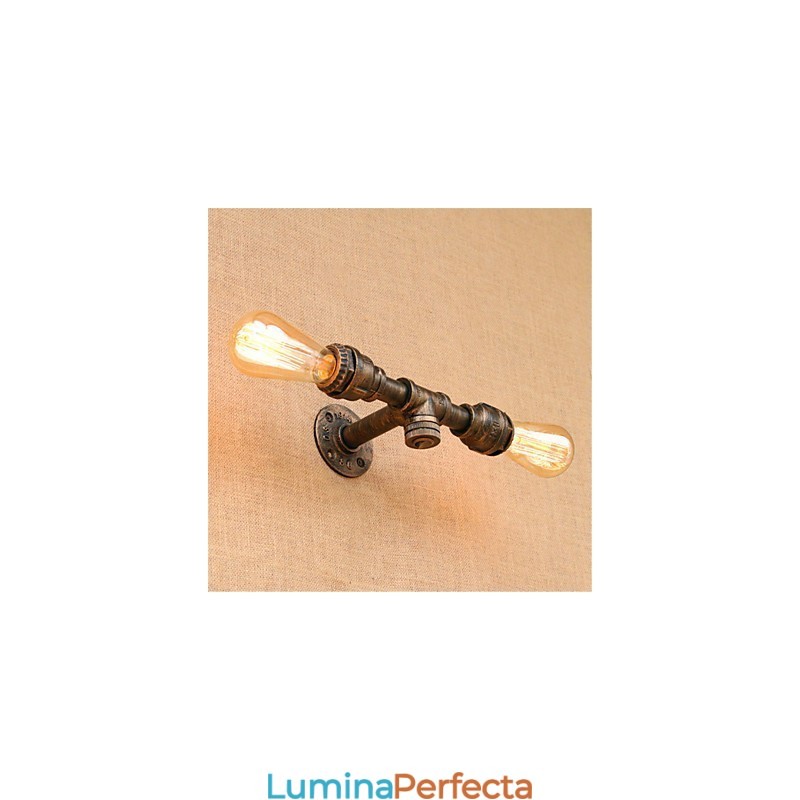 Caracteristică de pictură rustic Lodge pentru aplice de perete cu lumină ambientală