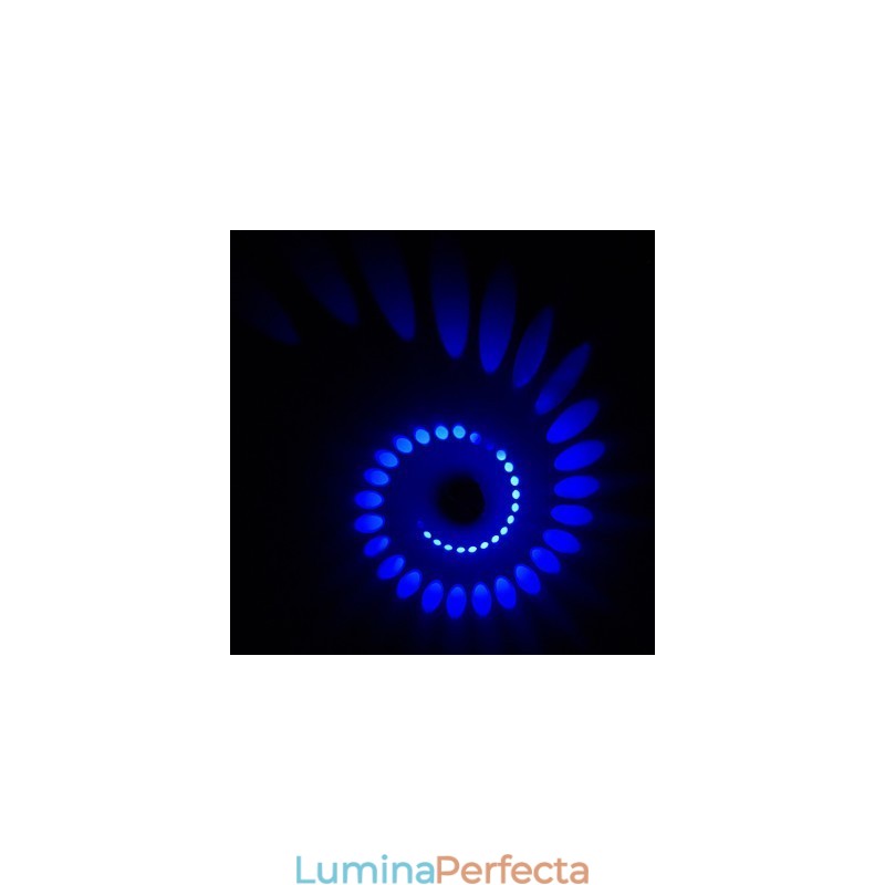 Caracteristică modernă și contemporană galvanizată pentru lumină ambientală Perete montat încadratV
