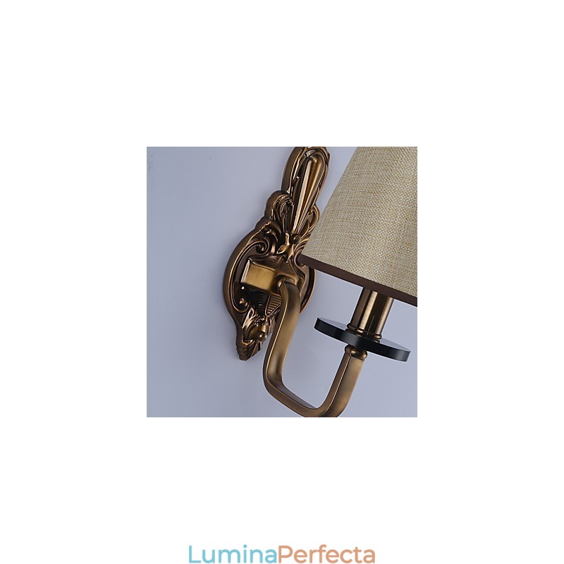 Caracteristică tradițională clasică galvanizată pentru protecția ochilor. Aplice de perete