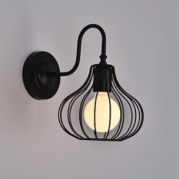 Caracteristică de pictură MaxTraditional Classic Rustic Lodge pentru Applique de perete cu lumină ambientală în stil mini
