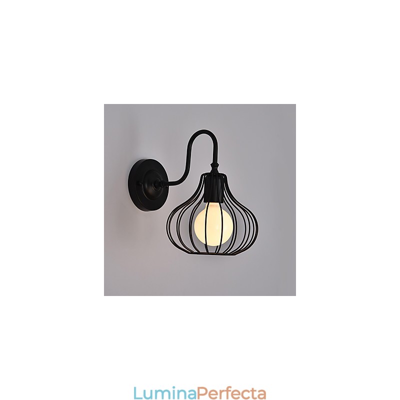 Caracteristică de pictură MaxTraditional Classic Rustic Lodge pentru Applique de perete cu lumină ambientală în stil mini
