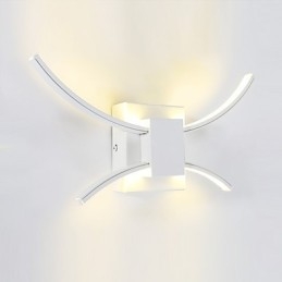 Funcție anodizată modernă și contemporană integrată pentru protecția ochilor Aplice de perete cu lumină înaltă