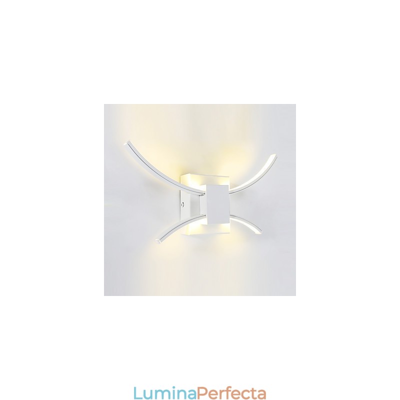Funcție anodizată modernă și contemporană integrată pentru protecția ochilor Aplice de perete cu lumină înaltă