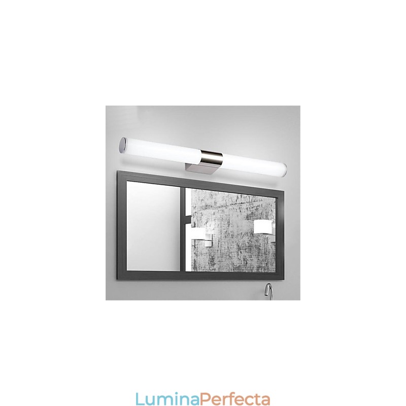 Lampă cu oglindă de înaltă calitate Lumini pentru baie 85 265 V Aplique de perete din inox și acril Iluminat de machiaj