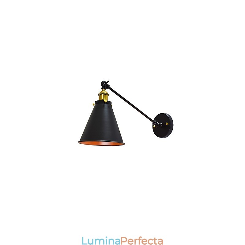 Buzz Paint Lampă de perete din fier cu un singur perete Dumb Black Lightsaber Lamp On Wall