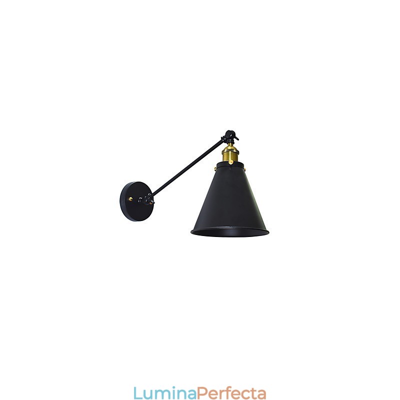 Buzz Paint Lampă de perete din fier cu un singur perete Dumb Black Lightsaber Lamp On Wall