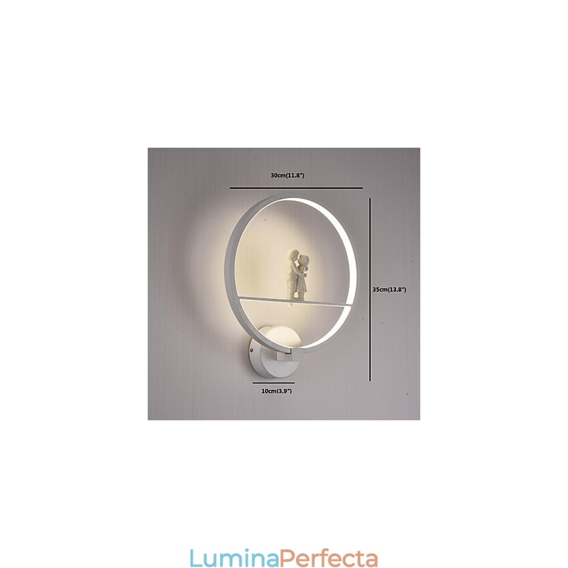 Contemporan modern integrat pentru stil mini aplice de perete cu lumină ambientală