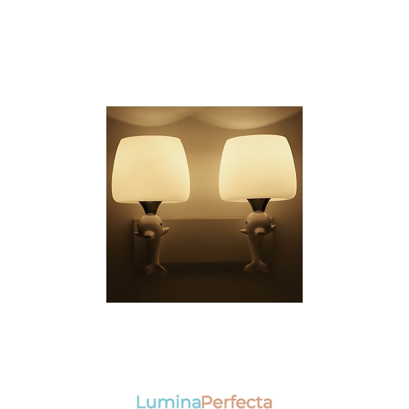 Caracteristică modernă de pictură contemporană pentru protecția ochilor Lumină ambientală Aplice de perete Aplice