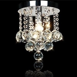 Modernă, contemporană, tradițională, clasică, de țară, cristal, candelabru din cristal cromat
