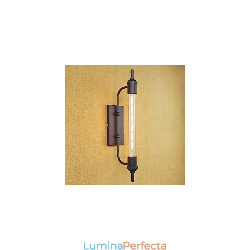 Caracteristică de pictură retro country pentru stil mini aplice de perete cu lumină ambientală