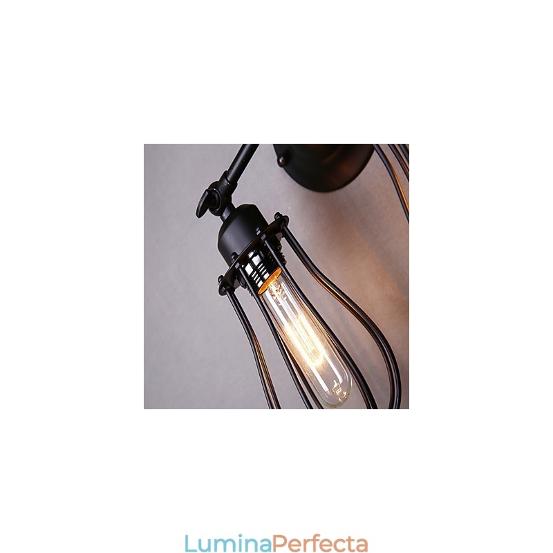 Caracteristică de pictură rustică tradițională, clasică, rustică, pentru brațul oscilant. Lumină ambientală. Aplice de perete