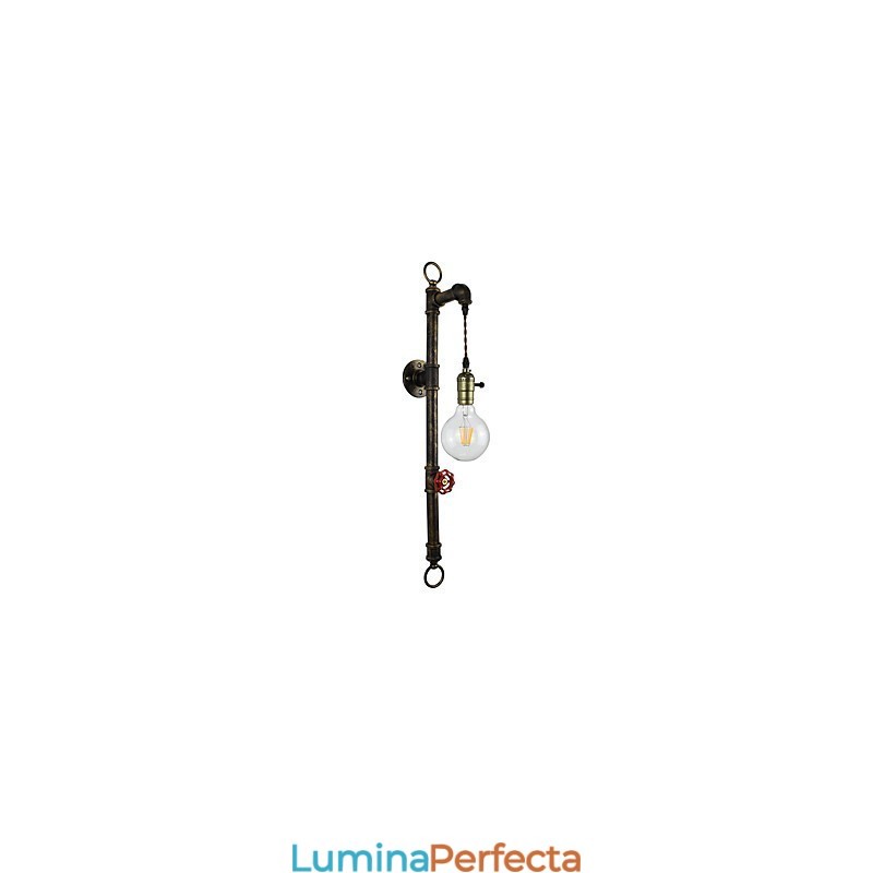 Aplice Aplice Perete Perete Fier Lampă Dumb Neagră Lightsaber Lampă Pe Perete