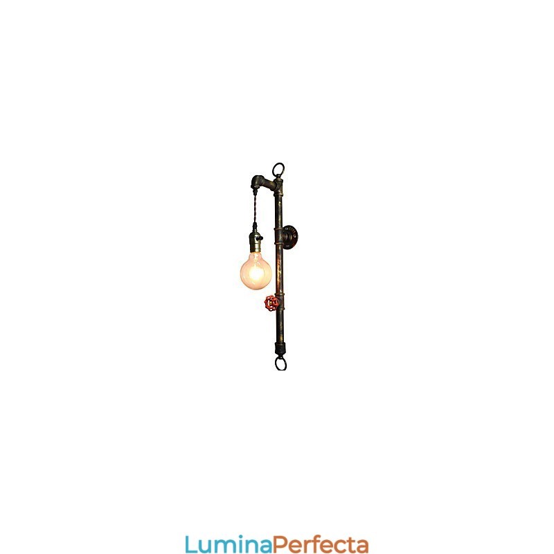 Aplice Aplice Perete Perete Fier Lampă Dumb Neagră Lightsaber Lampă Pe Perete