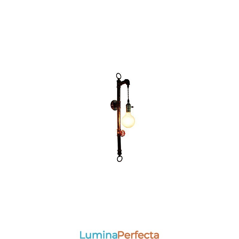 Aplice Aplice Perete Perete Fier Lampă Dumb Neagră Lightsaber Lampă Pe Perete